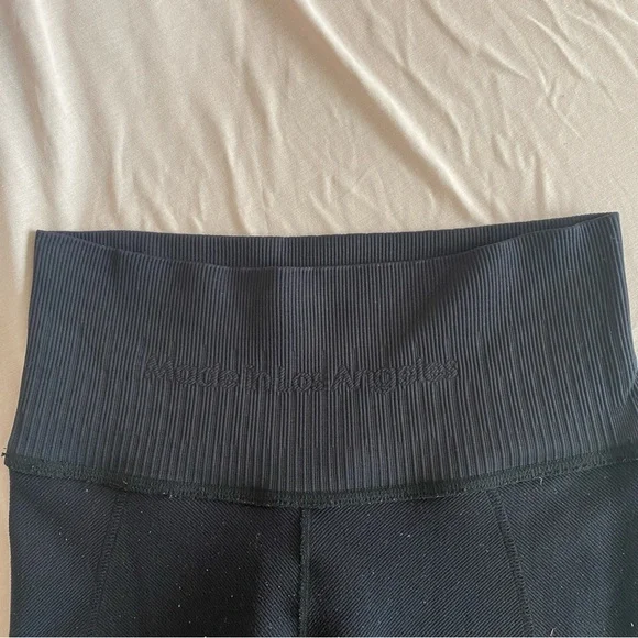 Avocado Solid Black Fire Leggings - Picture 9 of 11